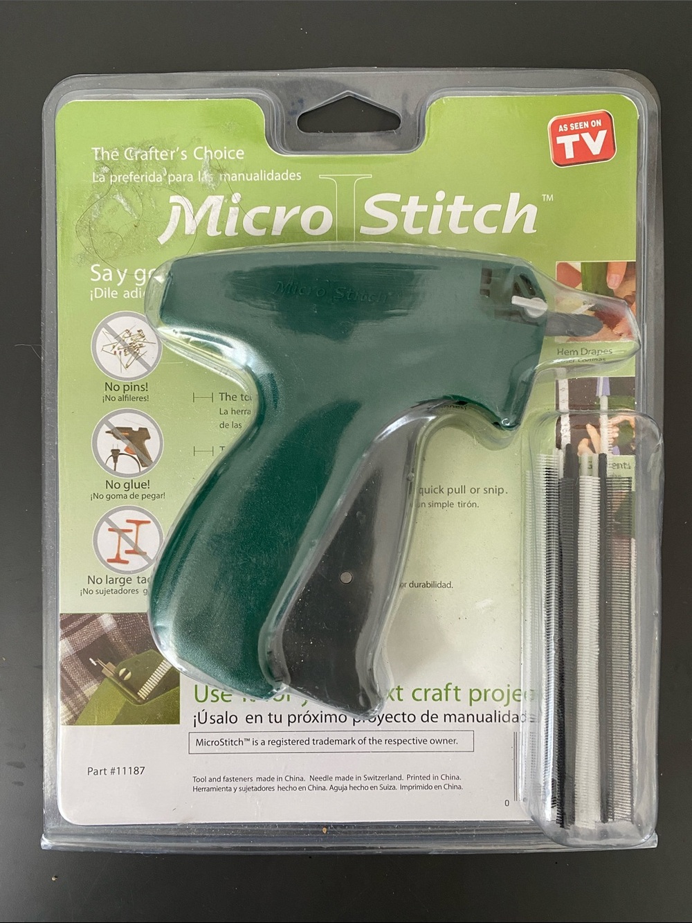 NEW MicroStitch Tagging Gun Kit Includes 1 Needle